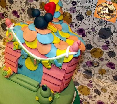 ''La casa de Mickey Mouse'' - Cake by jose