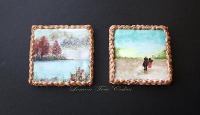 Handpainted cookies - Cake by pamz