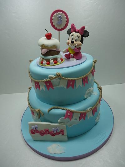 Minnie eats her cake! - Cake by Diletta Contaldo