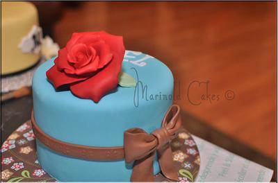 One Red Rose Mini Birthday Cake - Cake by Mavic Adamos
