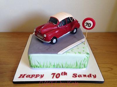 Classic Morris Minor cake  - Cake by CAKE! ...by Kate