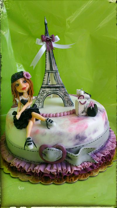 Bonjour ;-) - Cake by Emanuela