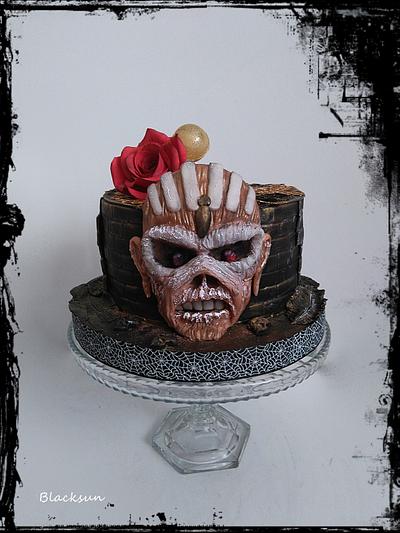 Iron Maiden Eddie - Cake by Zuzana Kmecova