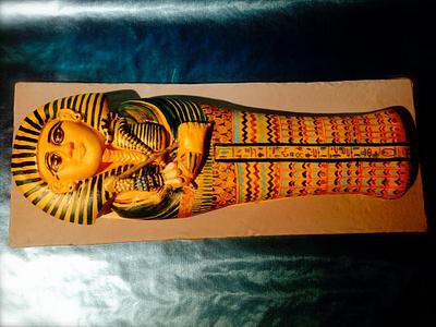 Tutankhamun's Sarcophagus Cake - Cake by Sug Art House