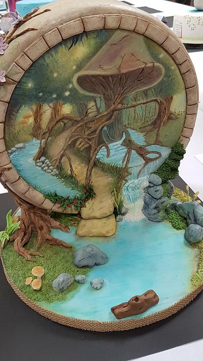 Fantasy forest - Cake by Mrs Millie's