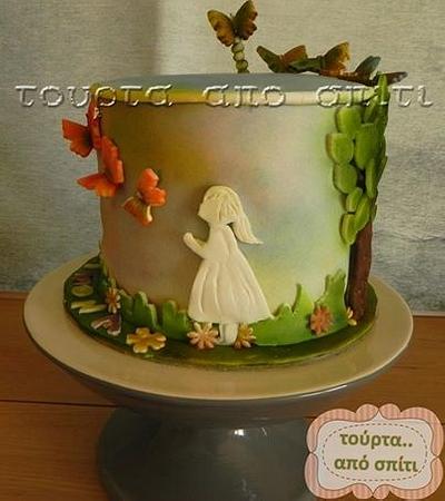 butterflies - Cake by Ioannis - tourta.apo.spiti