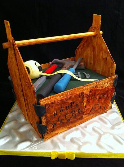 Wooden Tool Box - Cake by sasha