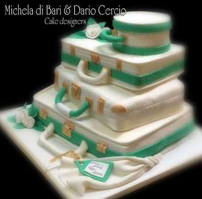 Suitcases Wedding Cake ♥ - Cake by Michela di Bari