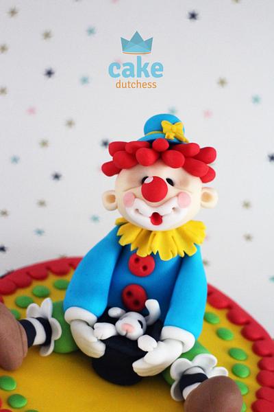 Colourful Clown - Cake by Etty