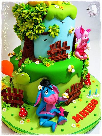 Winnie the Pooh and friends - Cake by Galya's Art 