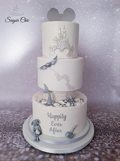 x Magical Kingdom Wedding Cake x - Cake by Sugar Chic