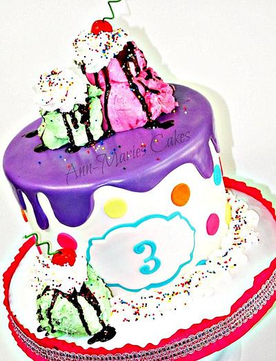 Scream for Ice Cream - Cake by Ann-Marie Youngblood