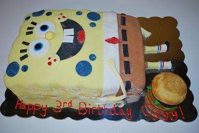 SpongeBob!  - Cake by DJDUBYA