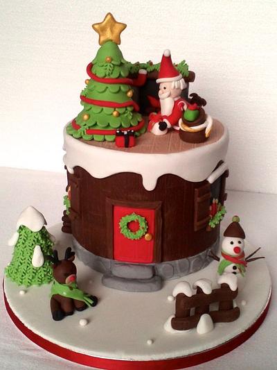 Santa is coming... - Cake by Milena