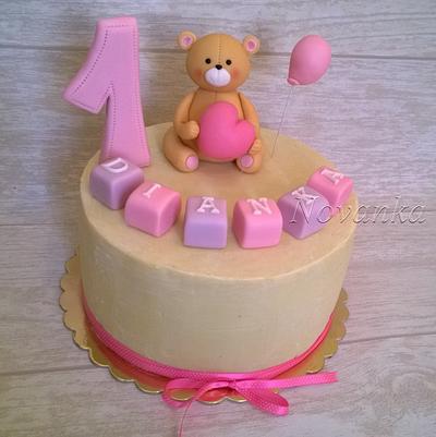 A little teddy bear - Cake by Novanka
