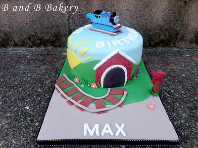 Thomas the Train Cake - Cake by CakeLuv