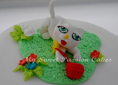 Little cat  - Cake by Beata Khoo