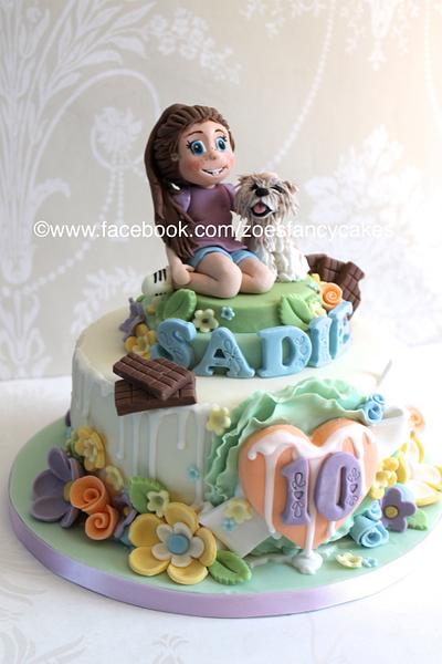 10th birthday cake - Cake by Zoe's Fancy Cakes