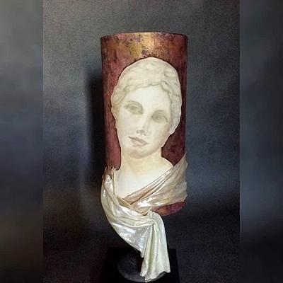 Inspired by ancient statue  - Cake by Tassik