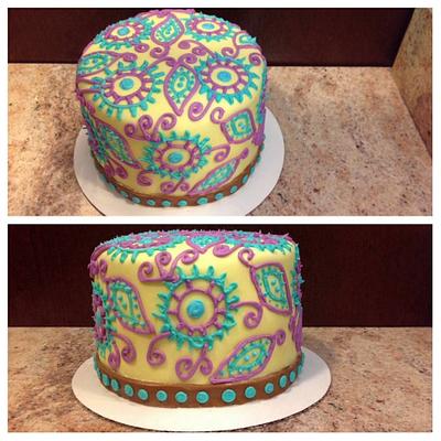 Henna - Cake by A Sweeter You