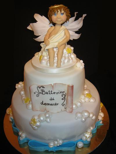 angel - Cake by MELANIASCAKEATELIER