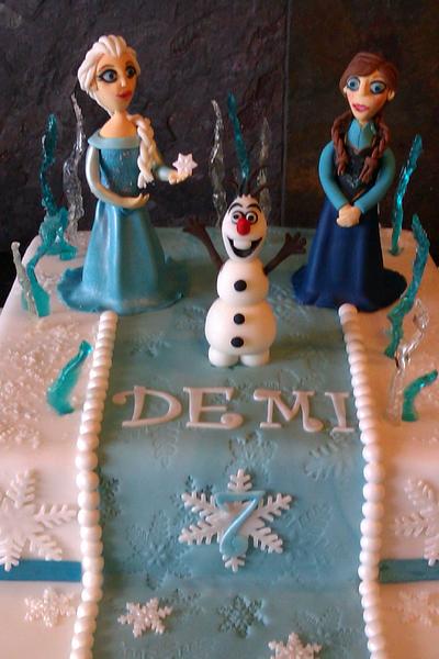 frozen cake - Cake by Caked