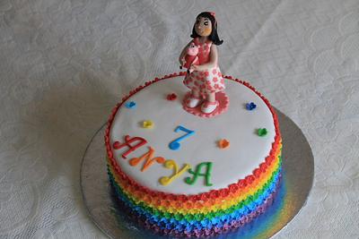 Rainbow Theme Cakes - Cake by MiaTorteCakes