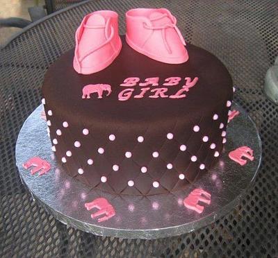 Baby girl - Cake by James V. McLean