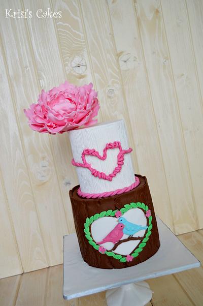 Cake Anniversary - Cake by KRISICAKES