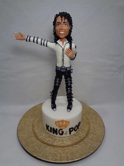 Michael Jackson - King of Pop - Cake by silviacucinelli