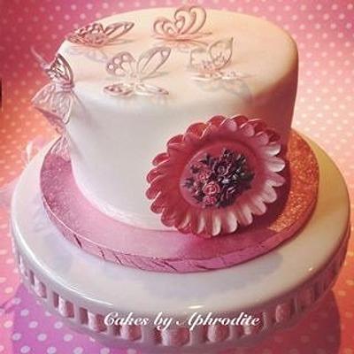 Something pink - Cake by Frances 