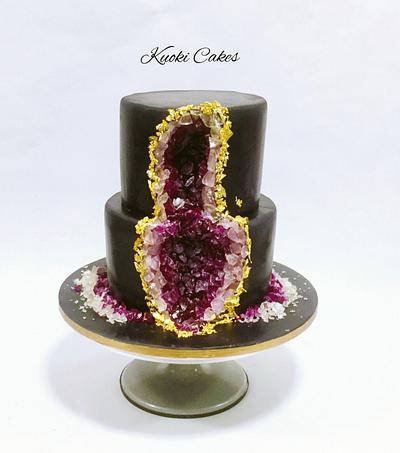Geode cake  - Cake by Donatella Bussacchetti