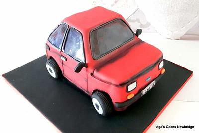 Fiat 126p - Cake by Agnieszka