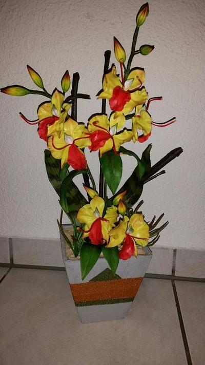 Another Fantasy Orchid... - Cake by Weys Cakes