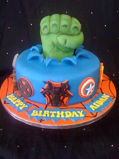 Avengers - Cake by Amber Catering and Cakes