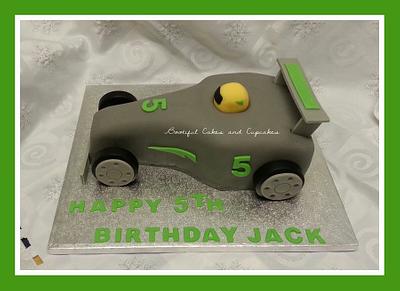 racing car - Cake by bootifulcakes
