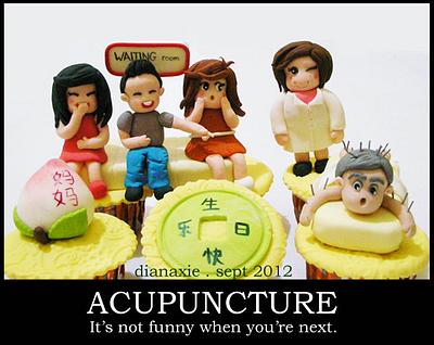 Acupuncture - Cake by Diana