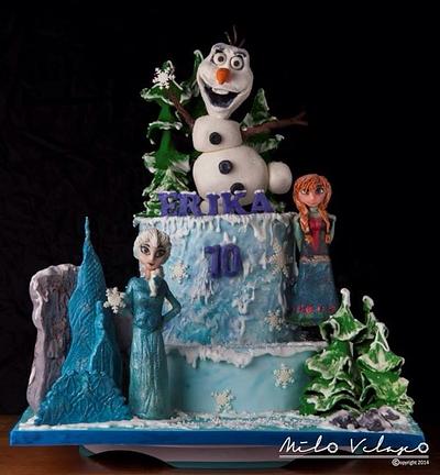 Frozen strikes again! - Cake by Dream Makers