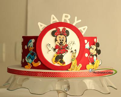 Minnie Mouse Birthday!  - Cake by Ashwini Sarabhai