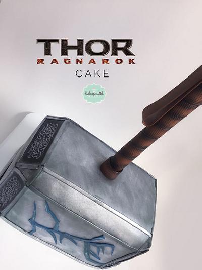Torta Martillo Thor - Cake by Dulcepastel.com