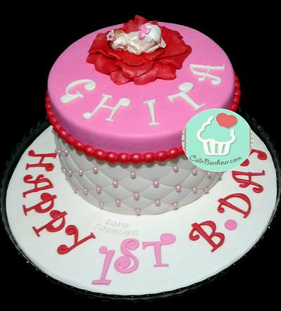 Baby girl - Cake by Cake design by coin bonheur