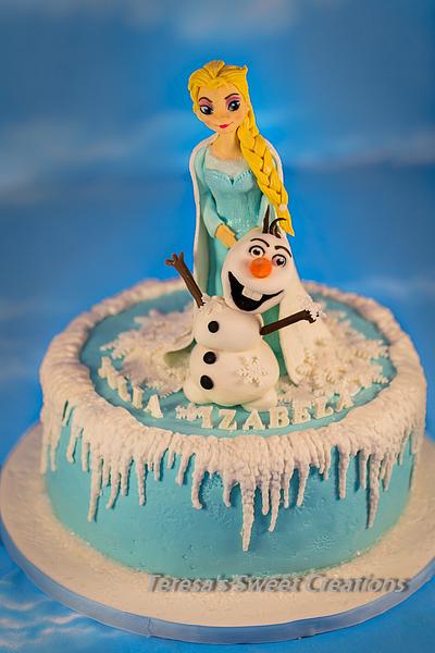 Frozen ...Elsa Cake - Cake by teresasweetcreations