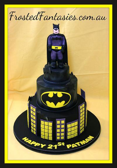 Batman cake - Cake by Rachel