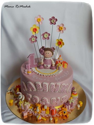 My Little Pink Birthday - Cake by Natalya