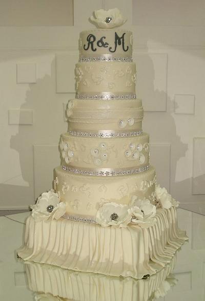 Wedding cake - Cake by Yanet Silva