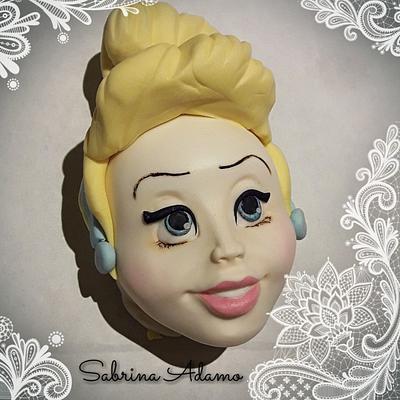 Face Cinderella - Cake by Sabrina Adamo 