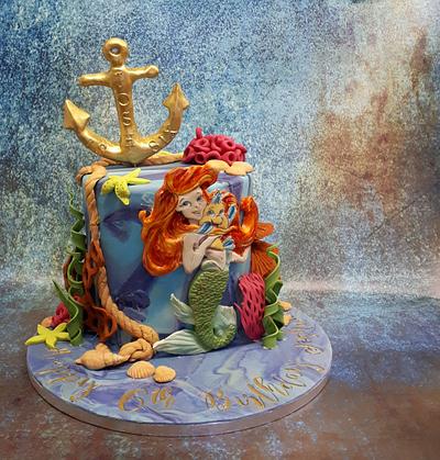 Little Mermaid cake - Cake by Shani Wills