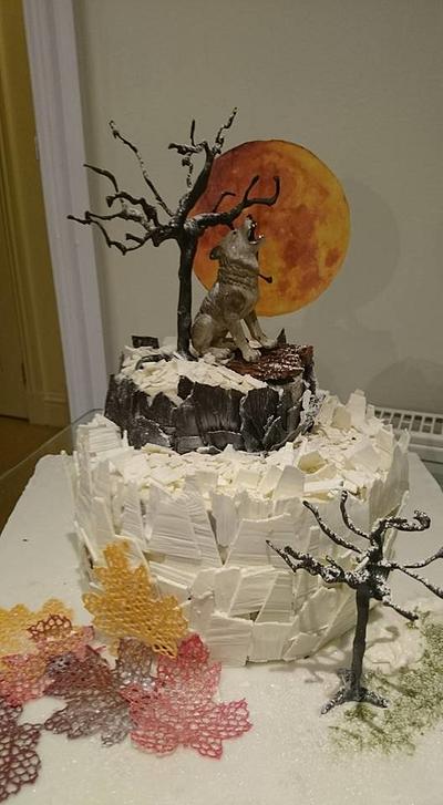 Howling Wolf ..  - Cake by Pam