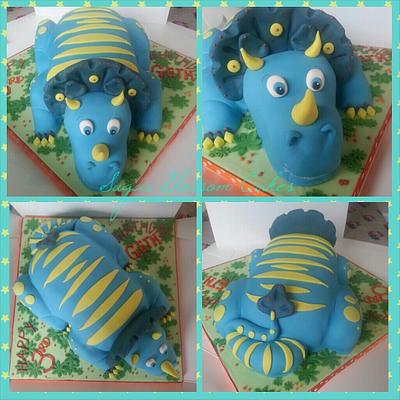 Terrance the Triceratops :) - Cake by Lauren Smith