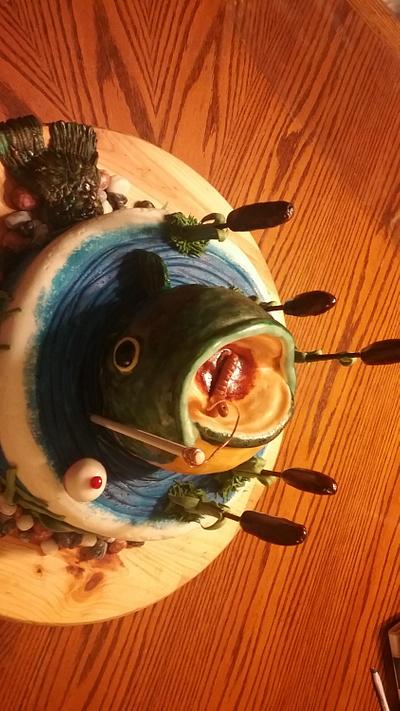 My Fish cake - Cake by lylascakes